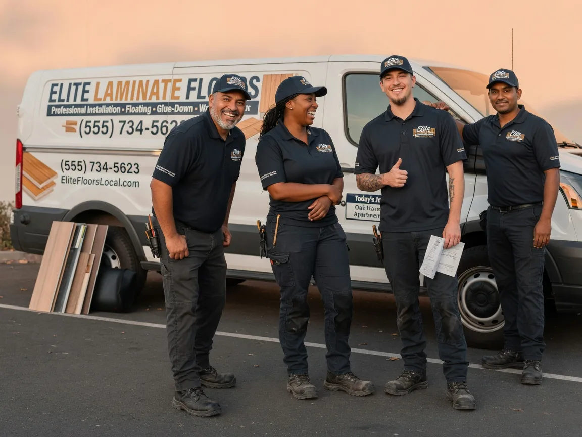 Laminate flooring installation company in Hanover, MI